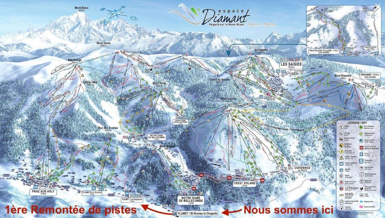 La Taniere De Sven - Vue Montagne Apartamento Saint-Nicolas-la-Chapelle  Exterior foto